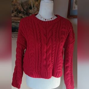 Marshalls Vibrant Red Sweater